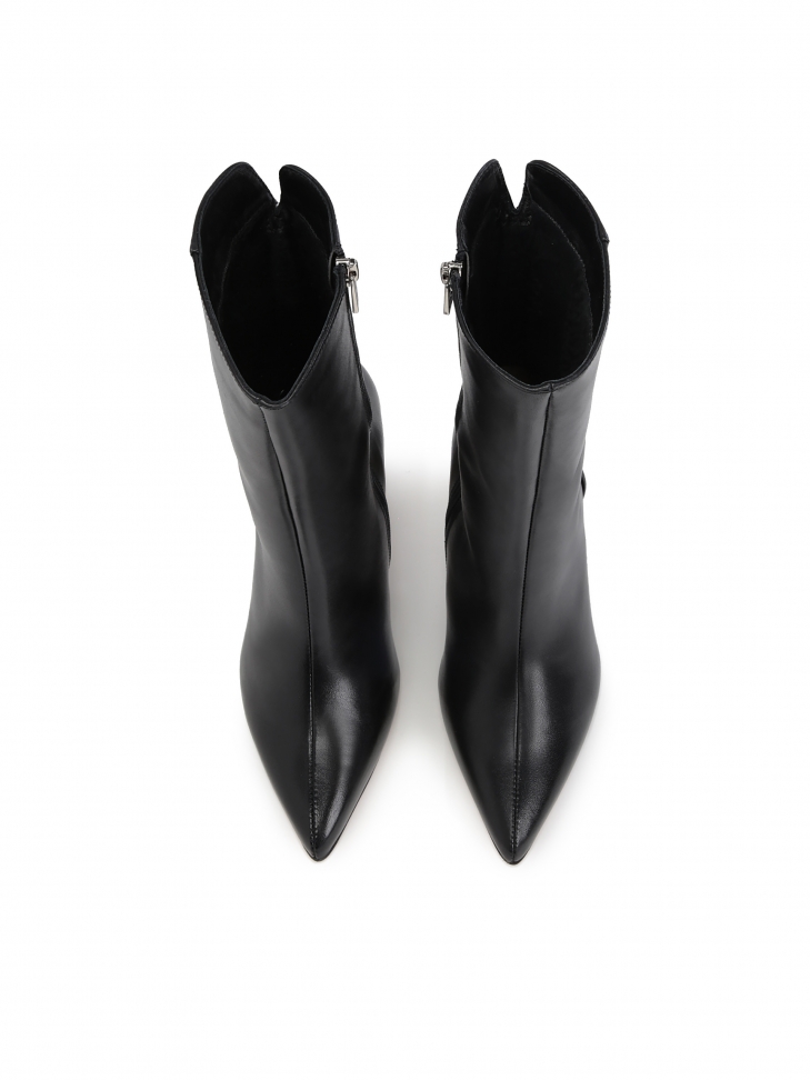 Czarne botki damskie