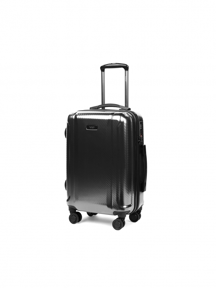 Mała kabinowa walizka na podwójnych kółkach z zamkiem TSA