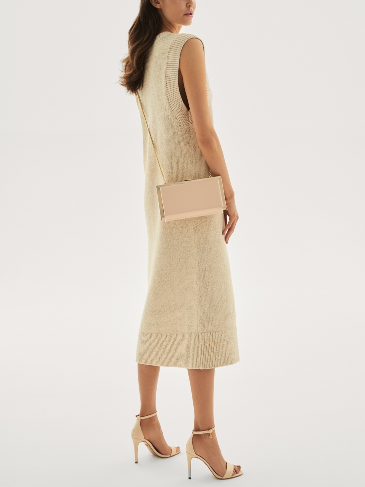 Kremowe sandały damskie