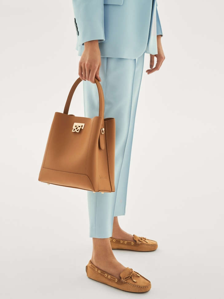 Brązowa torebka damska