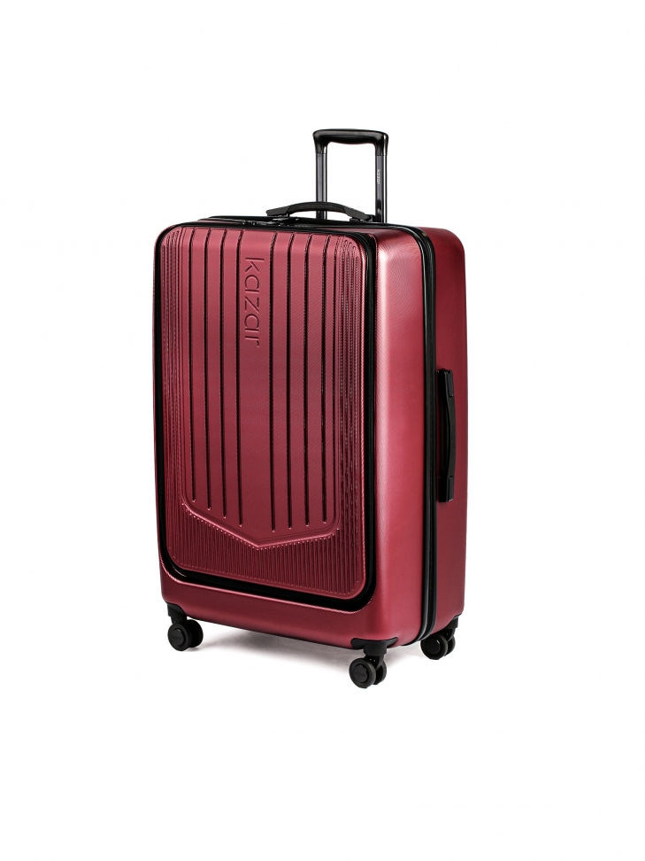 Duża walizka PC z dwiema rączkami i obrotowymi kołami