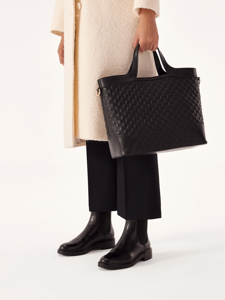 Klasyczne czarne sztyblety ze skóry