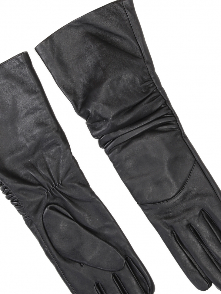 Czarne rękawiczki damskie