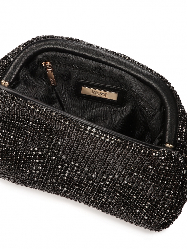 Błyszcząca torebka pouch bag