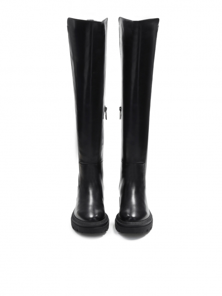 Czarne muszkieterki damskie