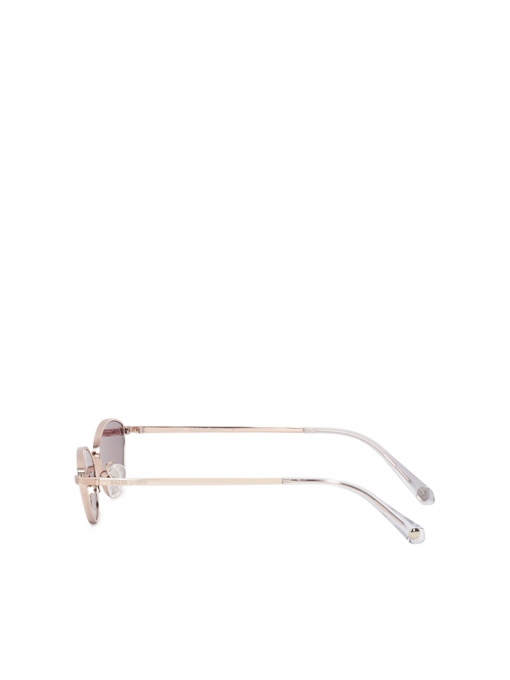 Wąskie okulary z powłoką antyrefleksyjną