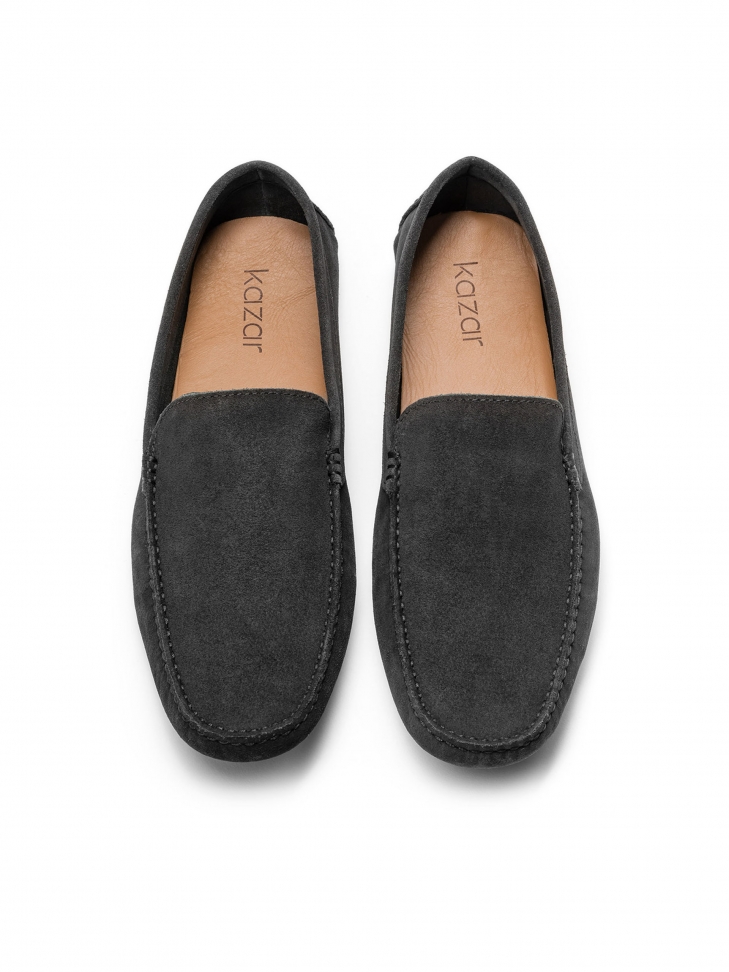 Czarne mokasyny męskie