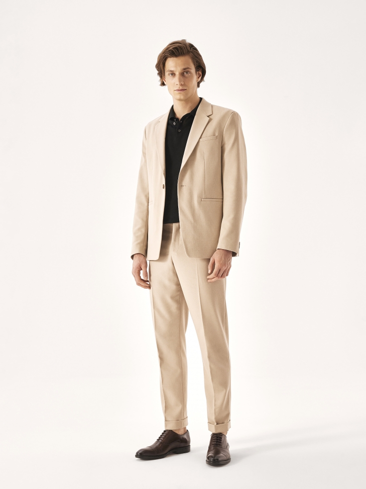 Wizytowe męskie półbuty z noskiem cap toe