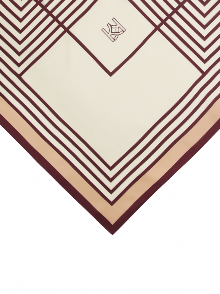 Jedwabna apaszka gawroszka