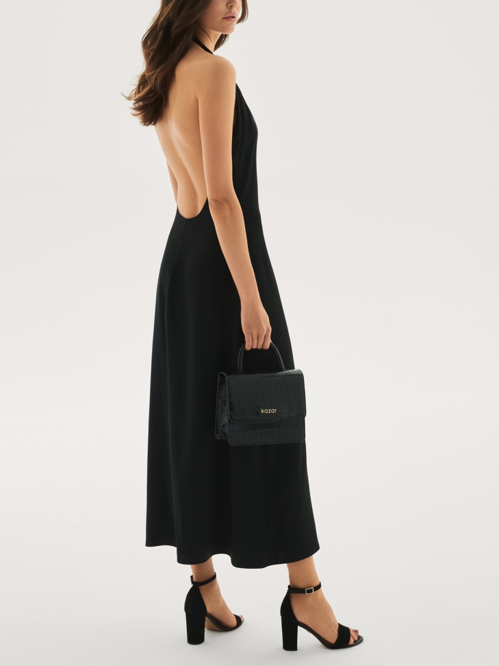 Czarne sandały damskie