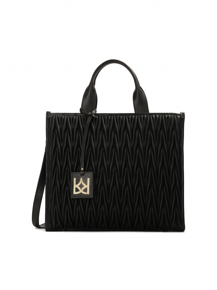 Duża torebka Tote Bag z dwoma rączkami i paskiem