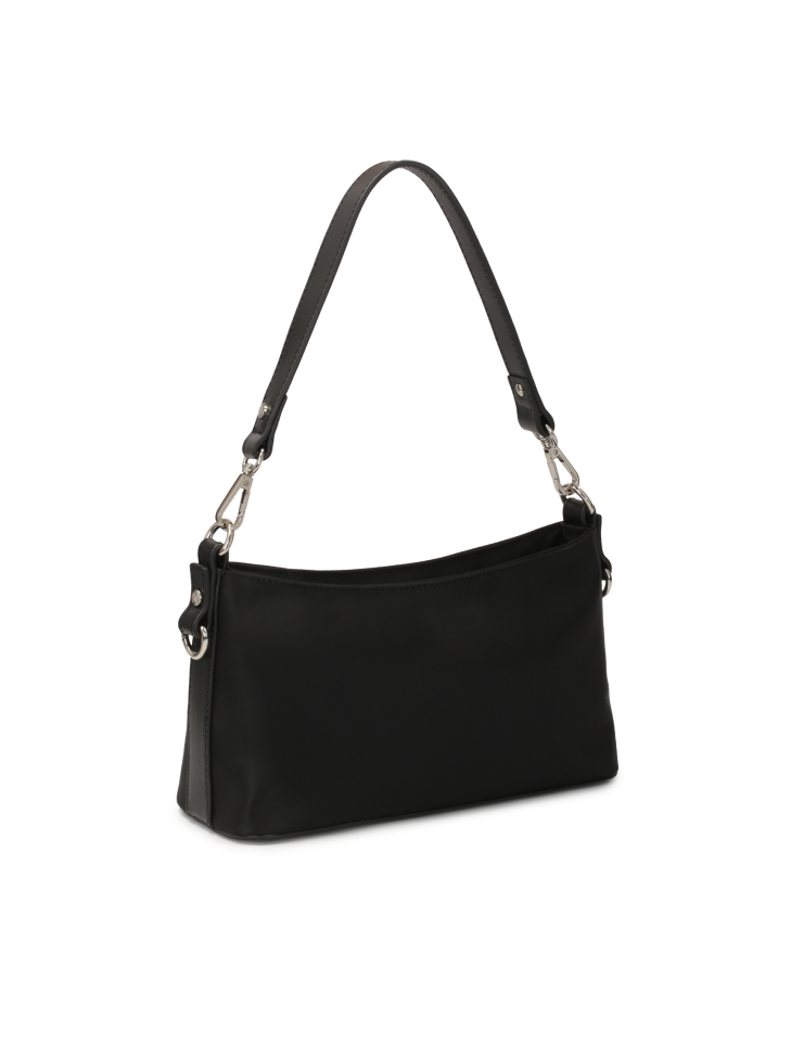 Mała tekstylna torebka na ramię