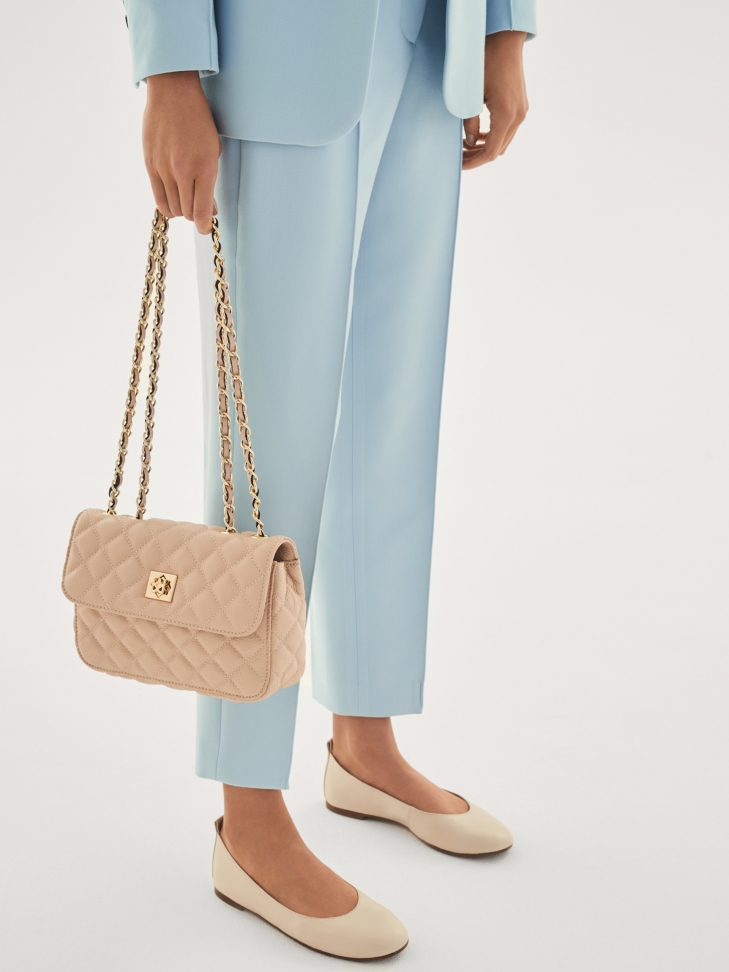 Beżowa torebka damska