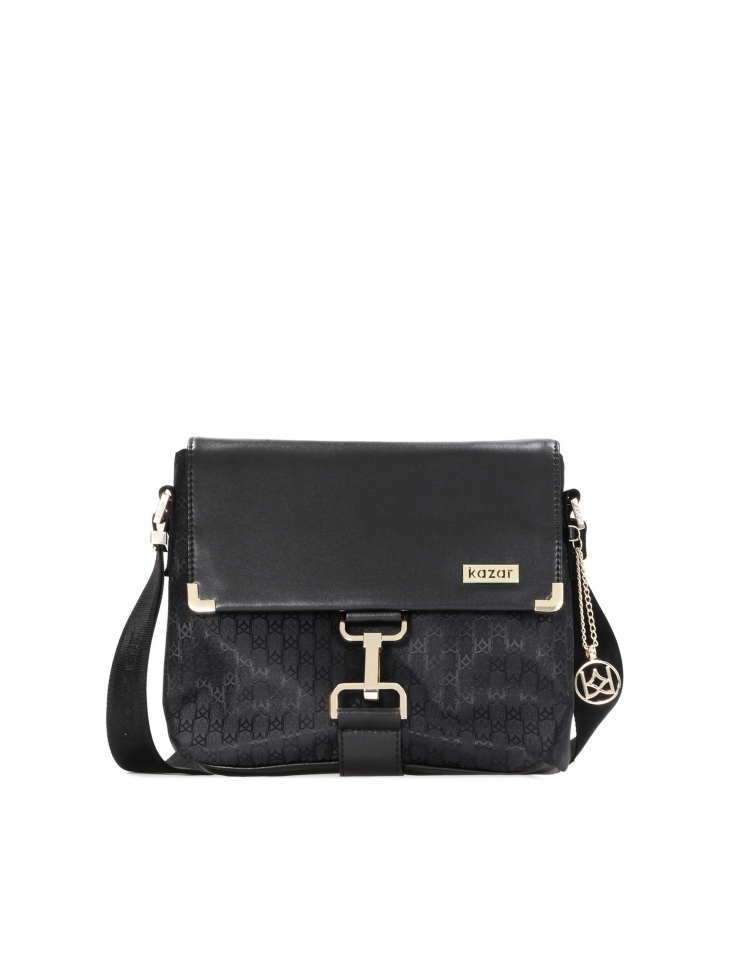 Czarna listonoszka damska