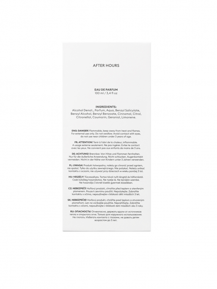 Woda perfumowana męska 100 ml