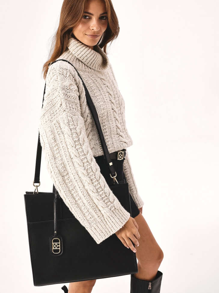 Klasyczna duża torebka na ramię