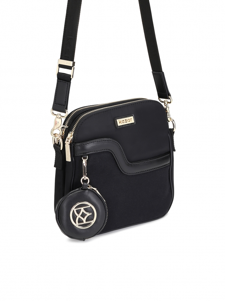 Czarna listonoszka damska