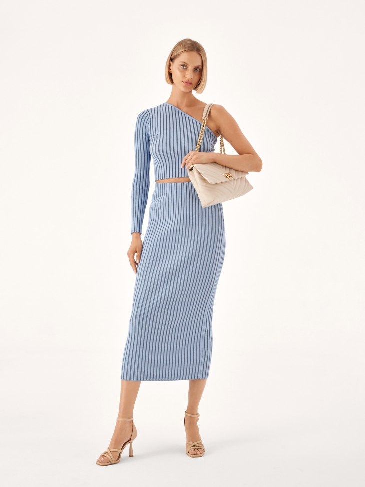 Pikowana torebka z klapą