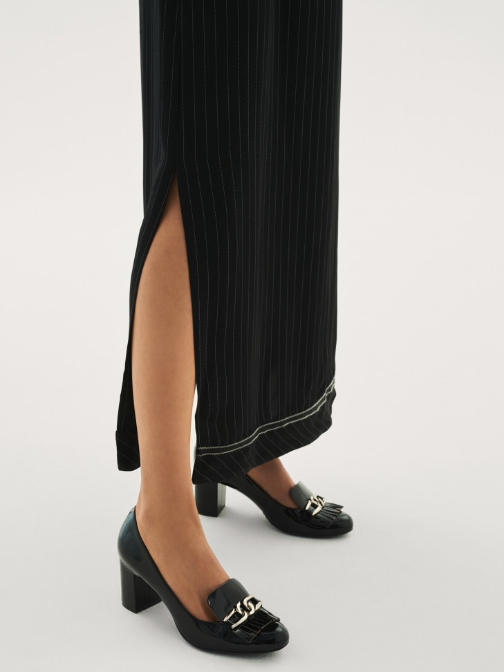 Czarne czółenka damskie