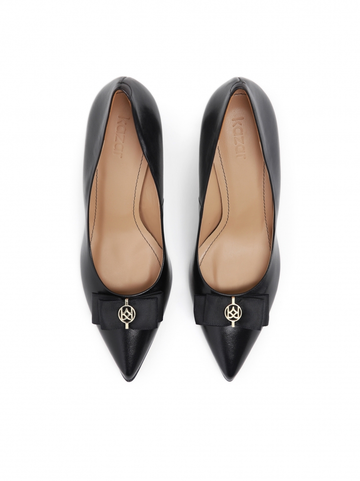 Czarne czółenka damskie