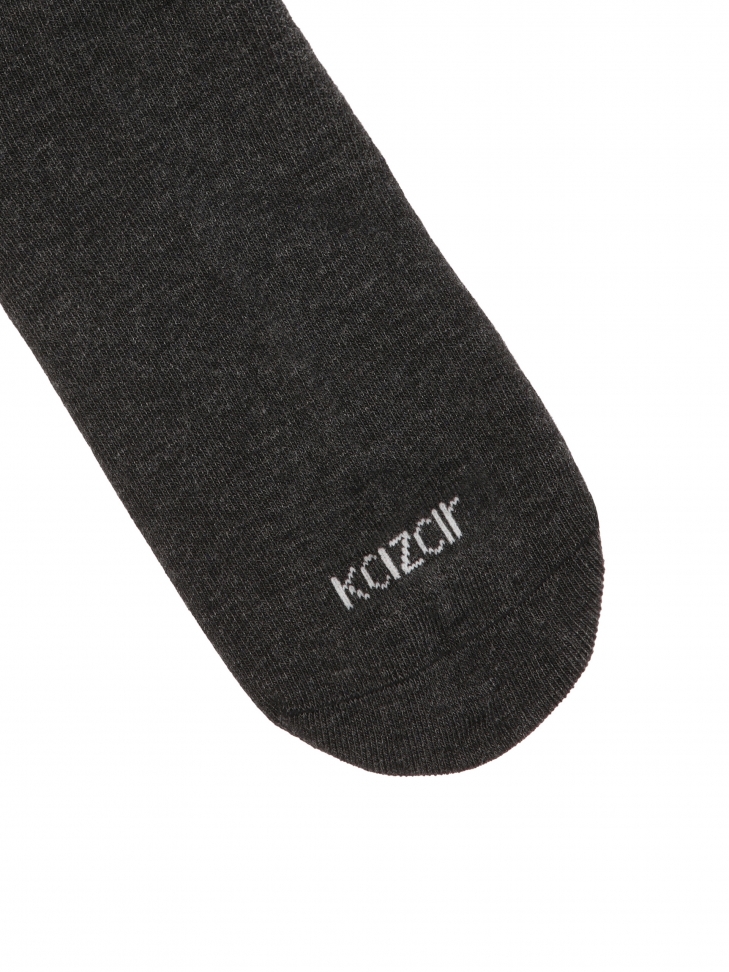 Szare skarpety z dodatkiem kaszmiru