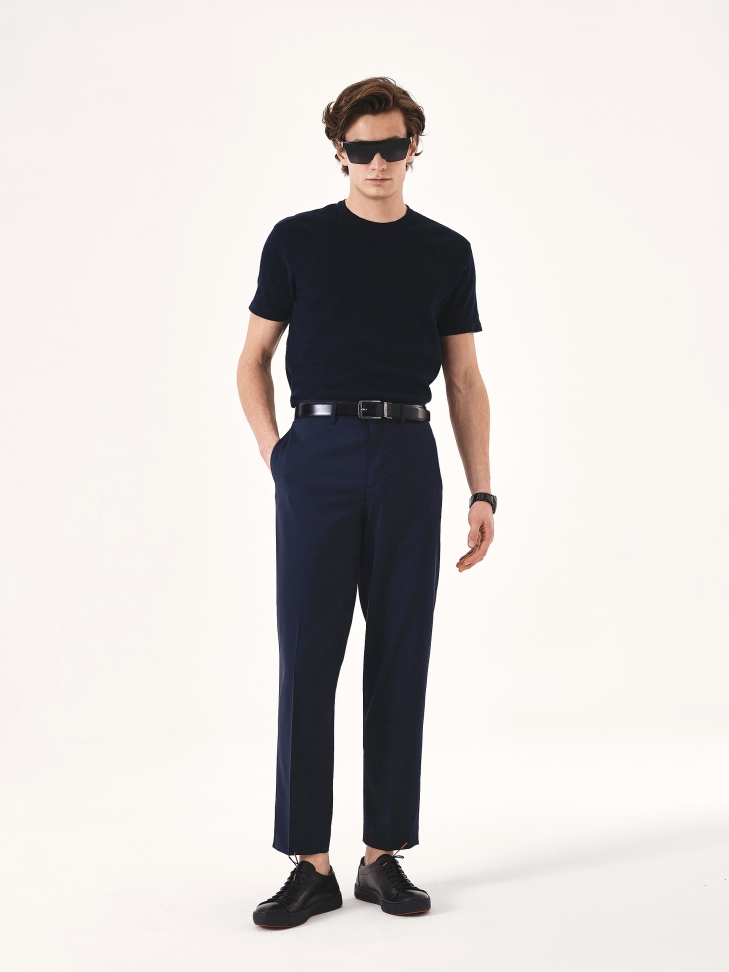 Czarne sneakersy męskie