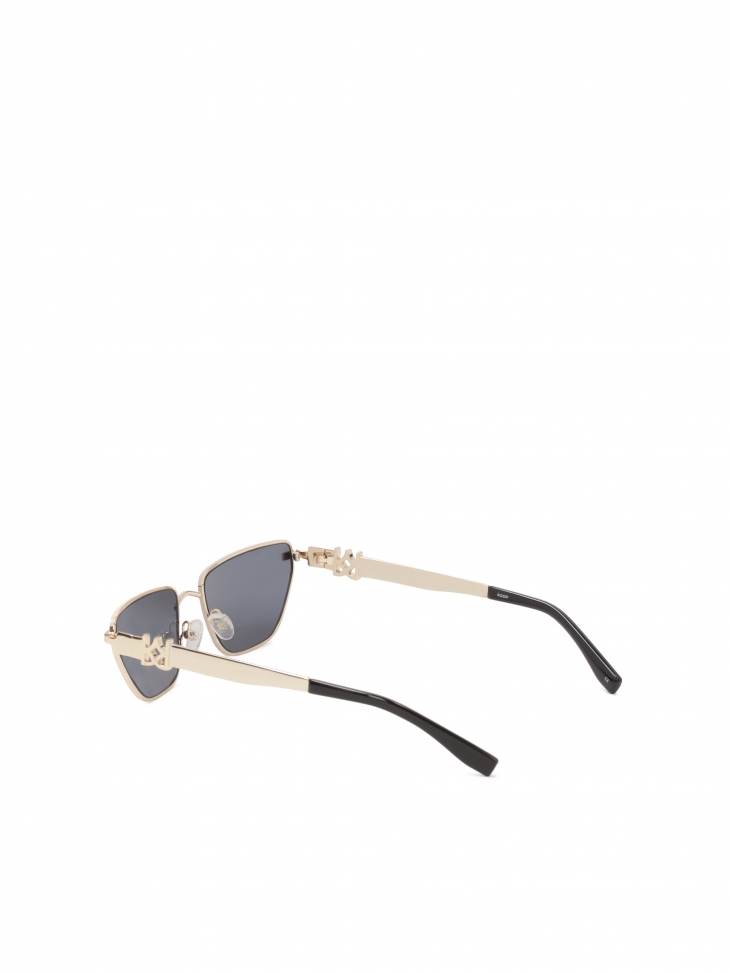 Okulary przeciwsłoneczne ze otą oprawką