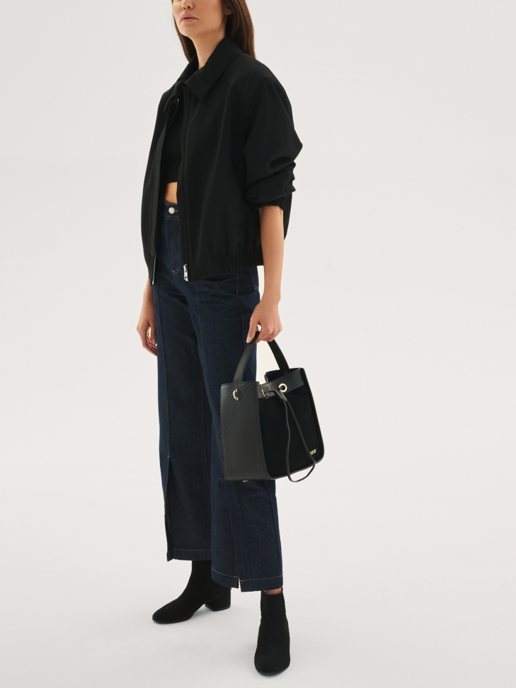 Czarne botki damskie