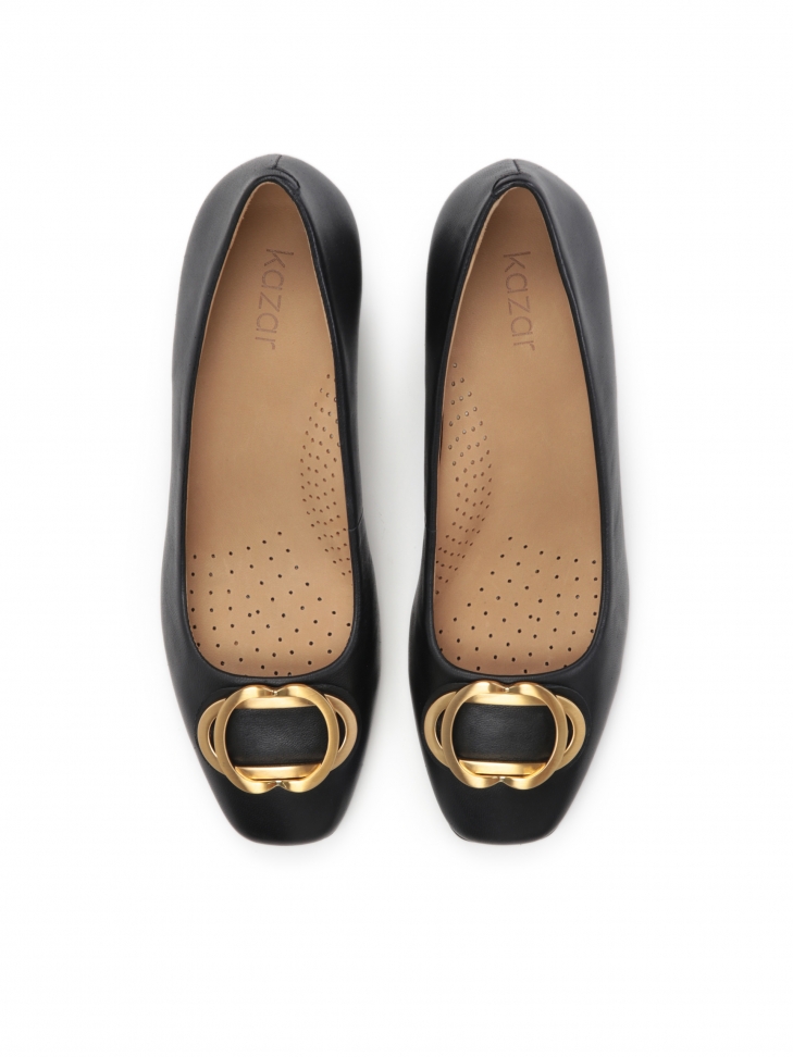 Czarne czółenka damskie