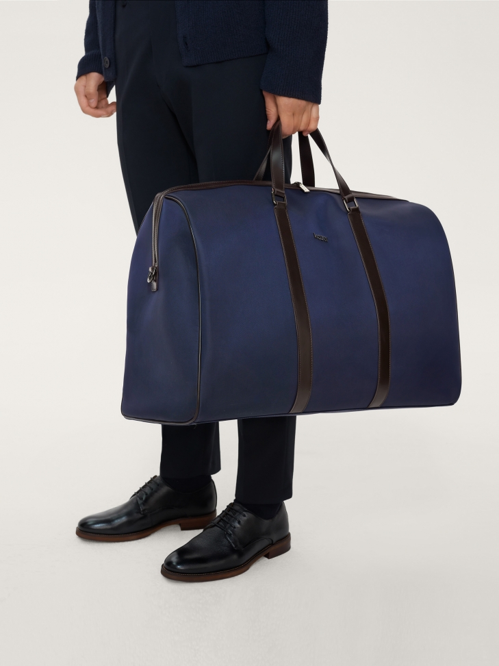 Czarne półbuty męskie Derby ze skóry