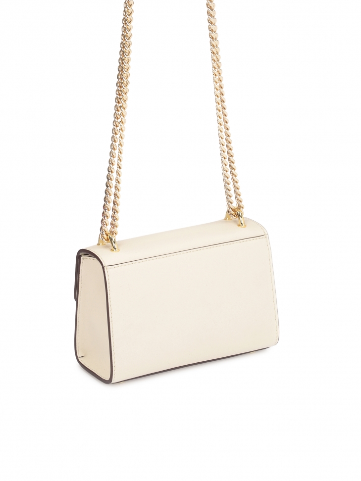 Elegancka torebka na ramię ze skóry licowej