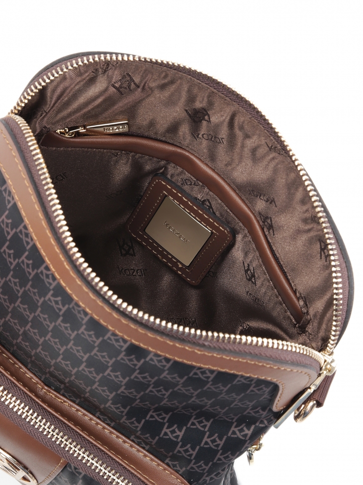 Brązowa listonoszka damska