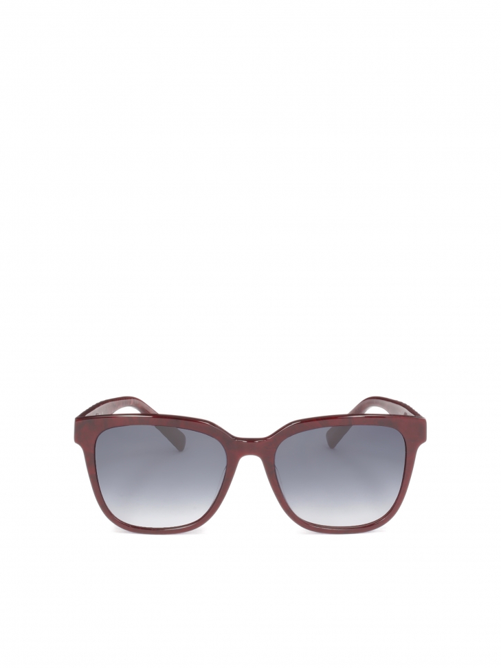 Brązowe przeciwsłoneczne okulary damskie