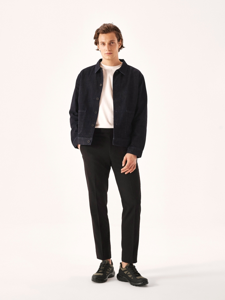 Sneakersy męskie z łączonych materiałów