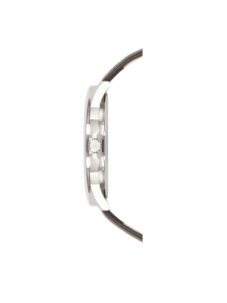 Ponadczasowy zegarek na skórzanym czarnym pasku