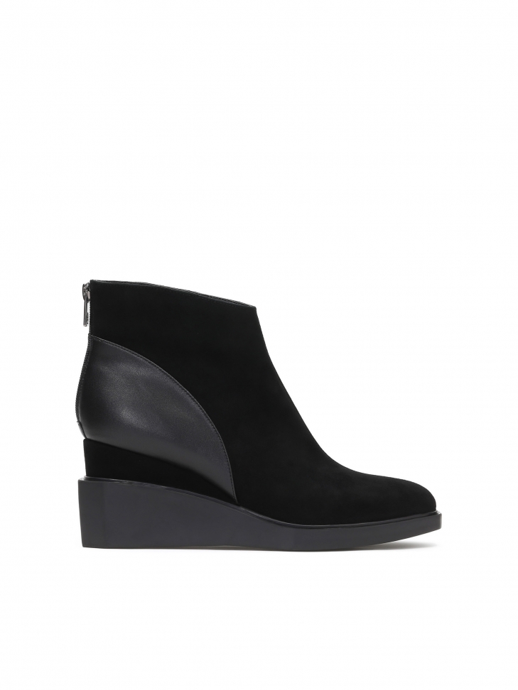 Czarne botki damskie