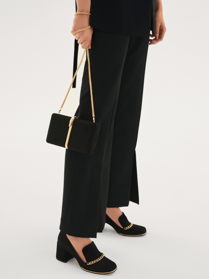 Czarna kopertówka damska