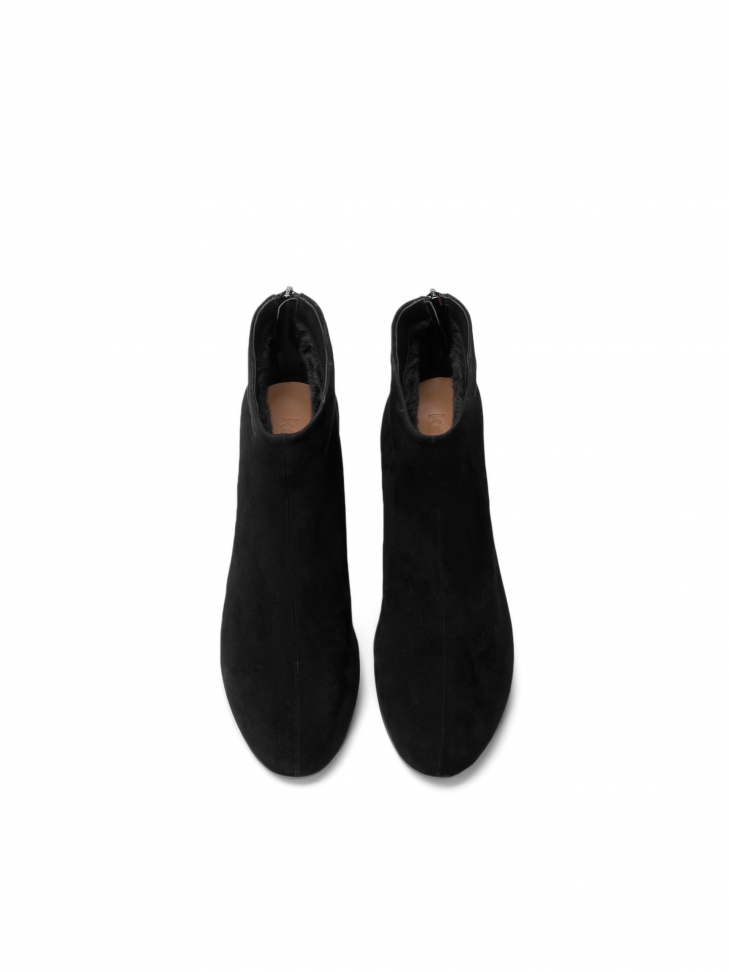 Czarne botki damskie