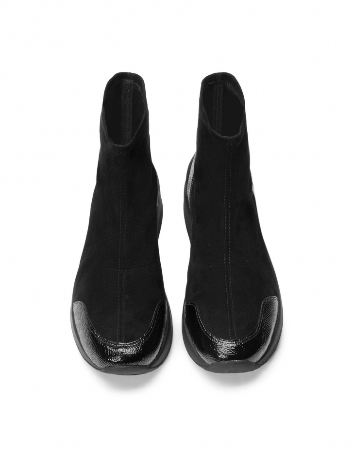 Czarne sneakersy damskie