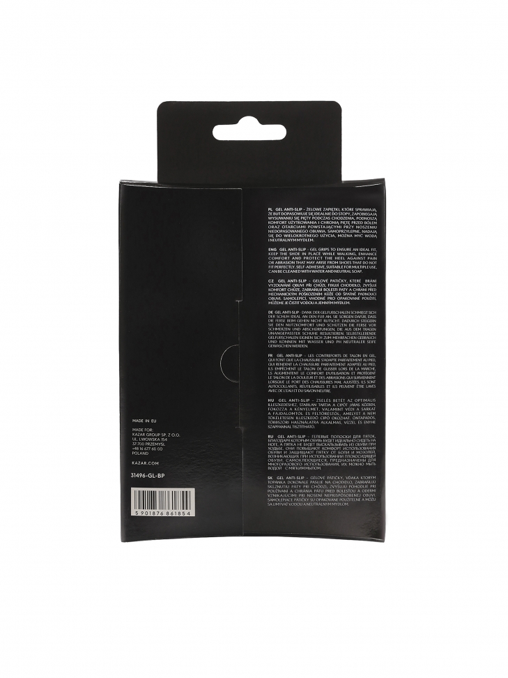 Żelowe zapiętki antypoślizgowe