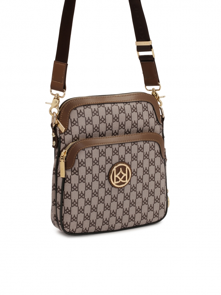 Wzorzysta listonoszka damska