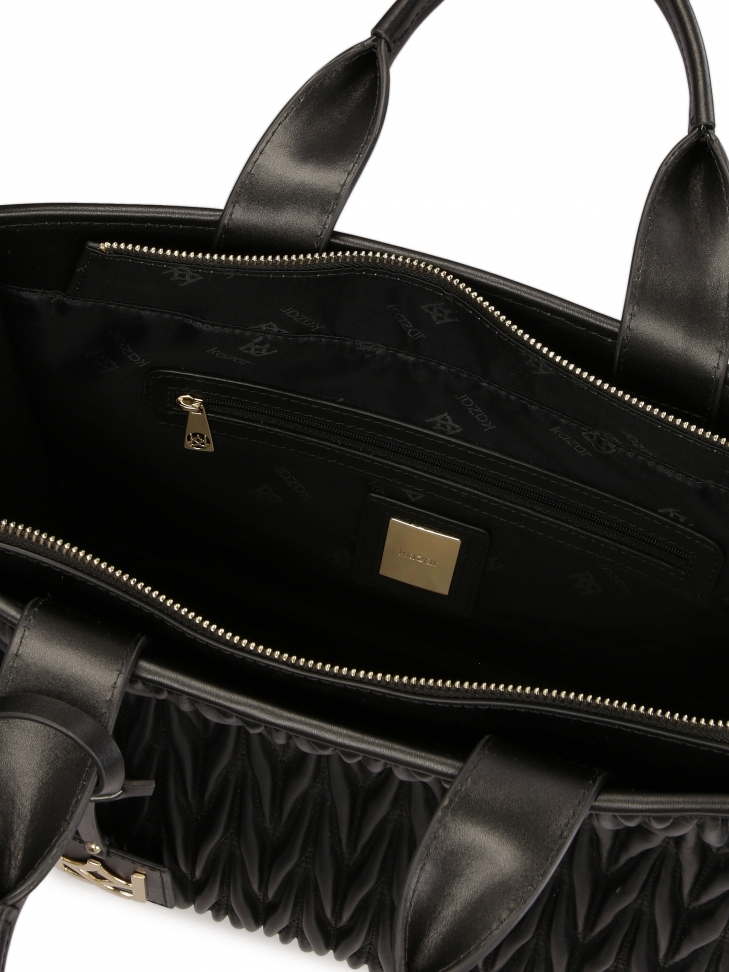 Duża torebka Tote Bag z dwoma rączkami i paskiem