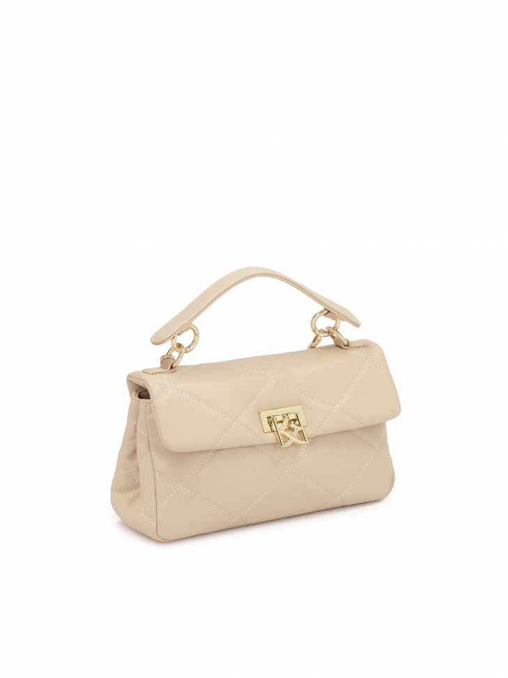 Pikowana torebka z odpinaną rączką