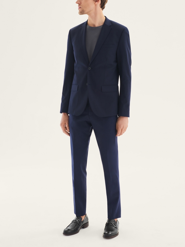 Eleganckie czarne loafersy męskie z metalową ozdobą