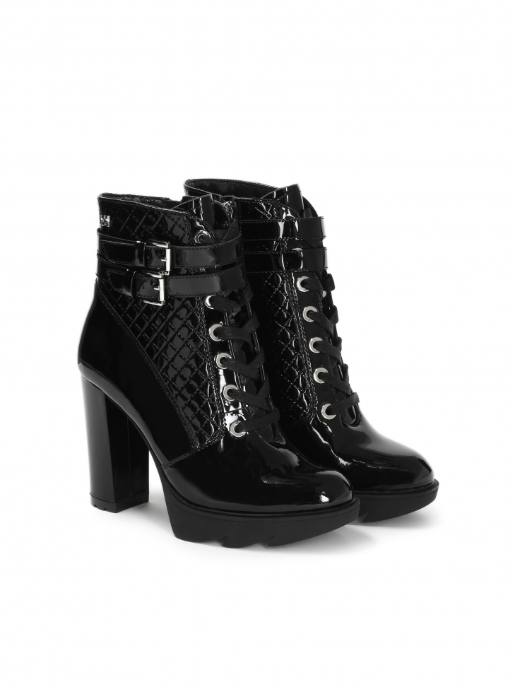 Czarne botki damskie