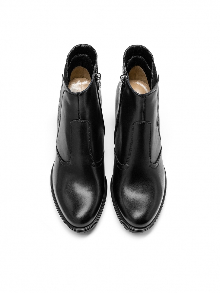 Czarne botki damskie