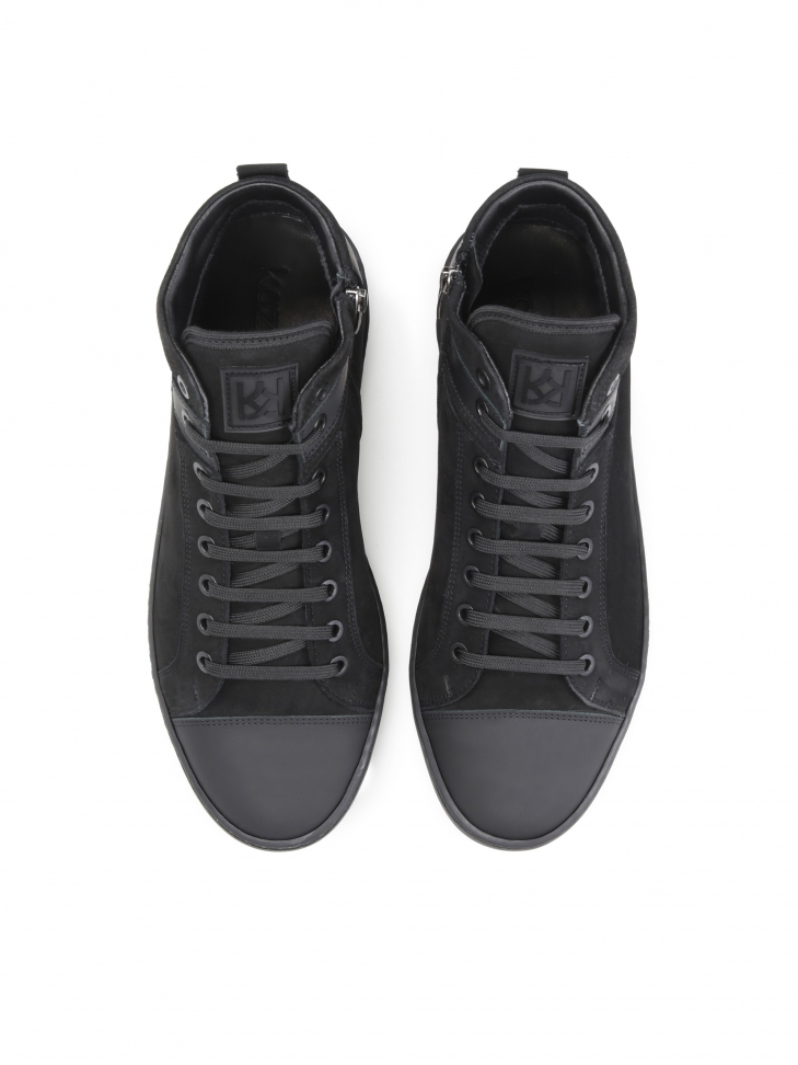 Czarne sneakersy męskie