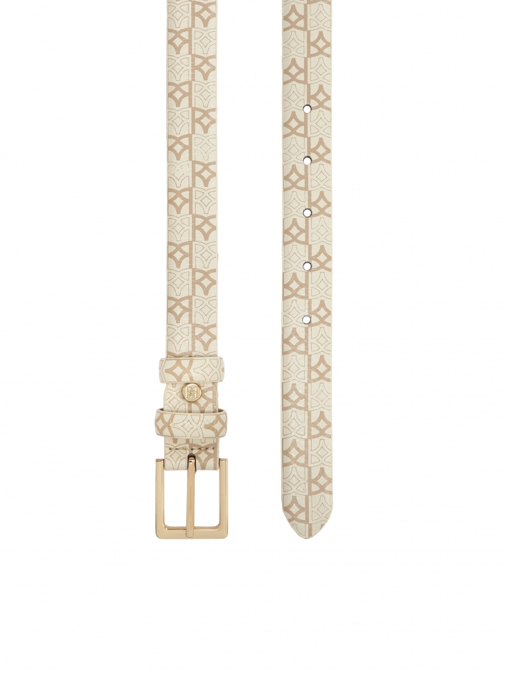 Wzorzysty pasek w monogramy