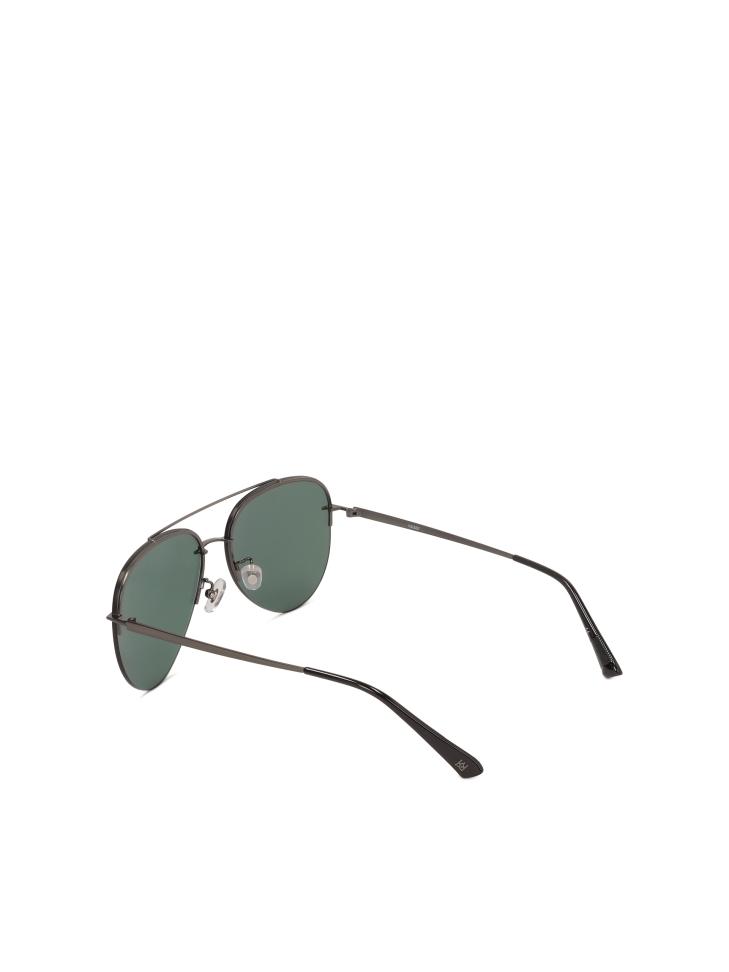 Półramkowe okulary przeciwsłoneczne