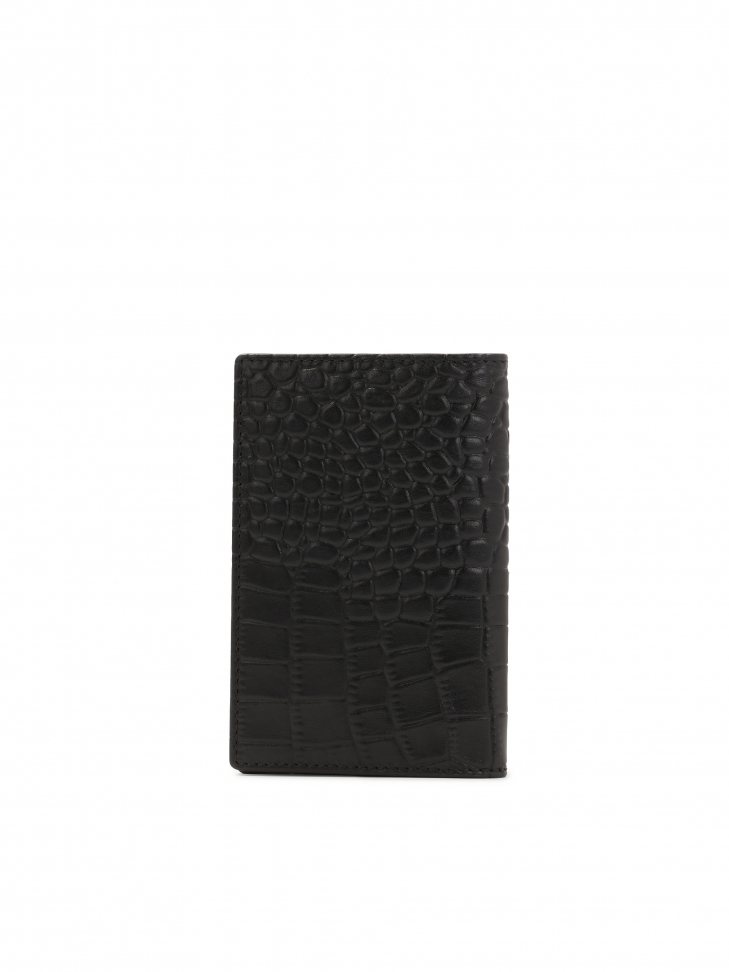 Praktyczne etui na dokumenty z tłoczonej skóry